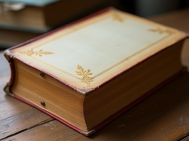 Sama raamat koos parandatud lehtede ja uuesti köidetud kaantega.